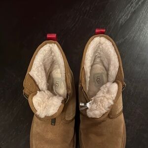 UGG Brown Shearling Lined Boots